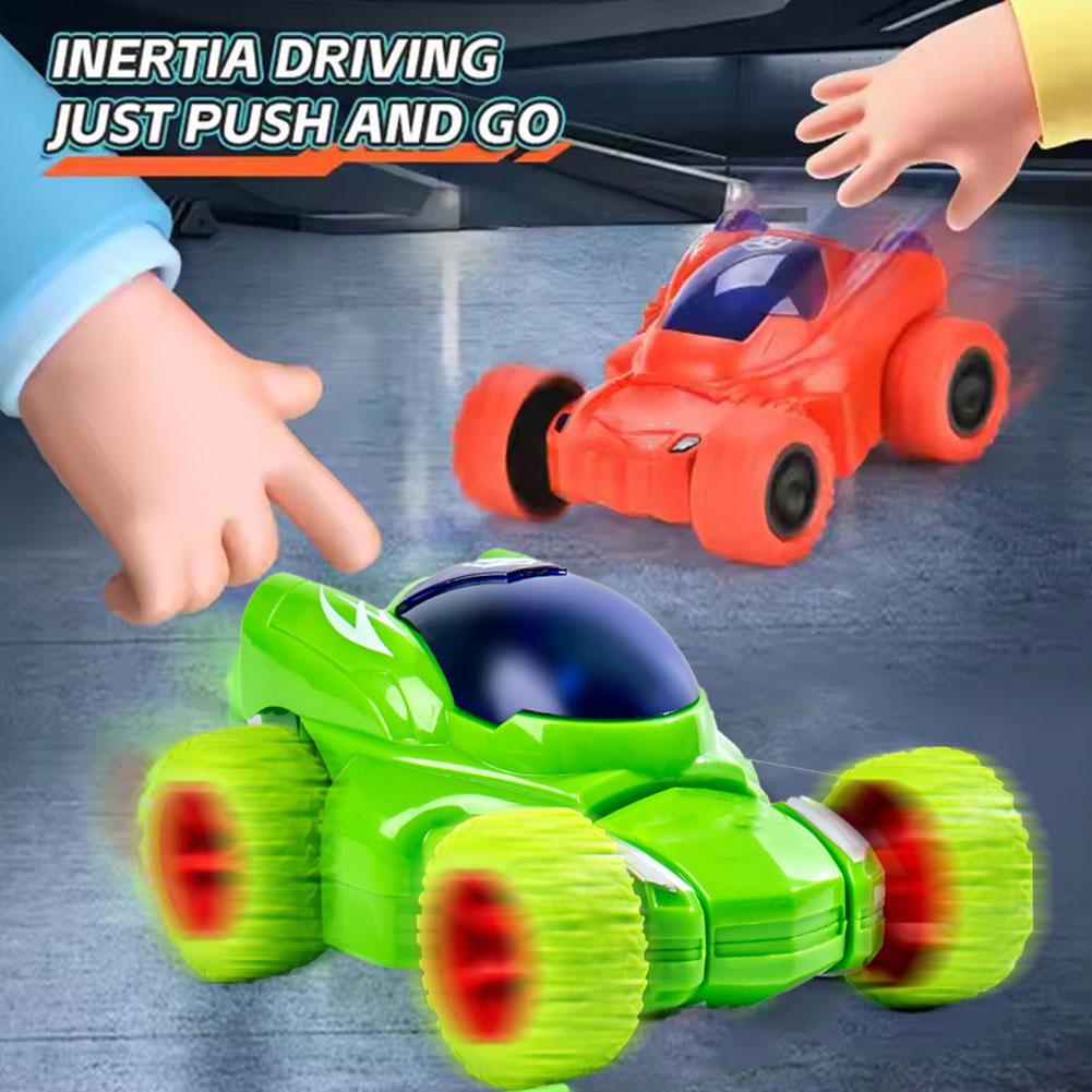 Hot Toys Car Truck Four-wheel Drive Vehicle Stunt Dump Car Inertia Car Toy Dinosaur Pull Back Ideal Gift for Christmas