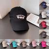 Cap Baseball Fashionable With Little Bear And Letter Embroidery Design For Daily