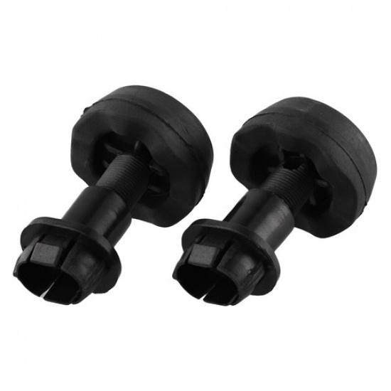 Left Car Hood Stop Cushion Right Rubber Black For Ford Hood Stop Cushion