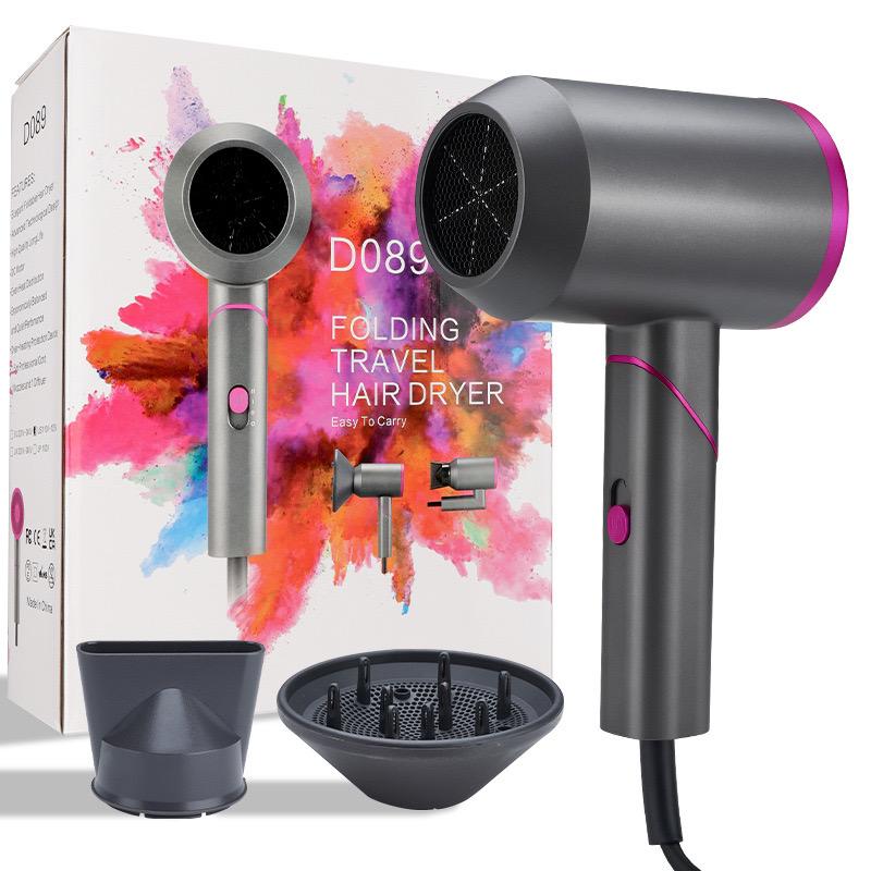Professional Hair Dryer with Diffuser Salon Negative Ionic  Blow Dryer  Fast Heating  3 Heat Settings 2000W Powerful