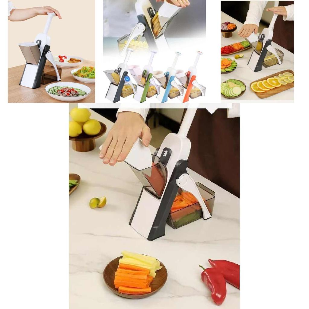 Household Vegetable Cutter With Thickened Stainless Steel Blade For Easy Food Processing
