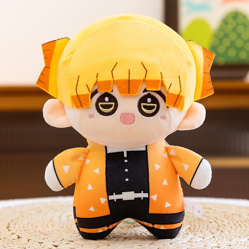 Large Sitting Pose Demon Slayer Plush Dolls - Tanjiro, Nezuko, Inosuke Gift