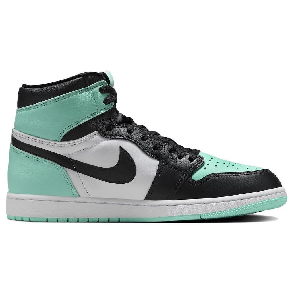 Air Jordan 1 Retro High OG Green Glow Unisex Sportbačiai Balta Juoda DZ5485-130