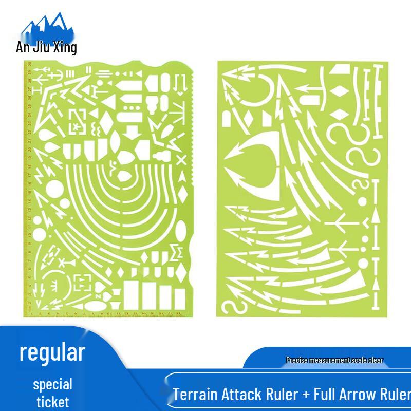 An Jiuxing Combat Command & Mapping Ruler Set