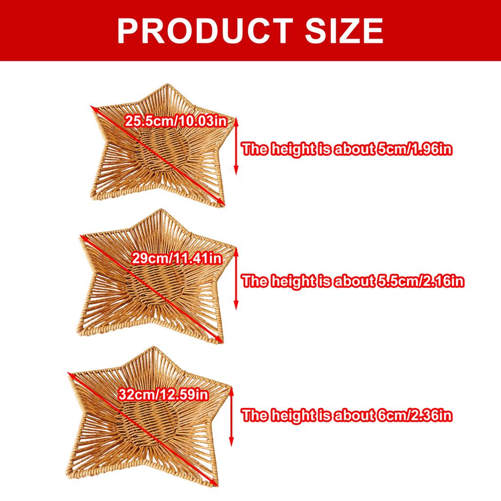 Decorative Imitation Rattan Tray Dining Table Bread Basket Desktop Storage Container for Living Room Or Office Use