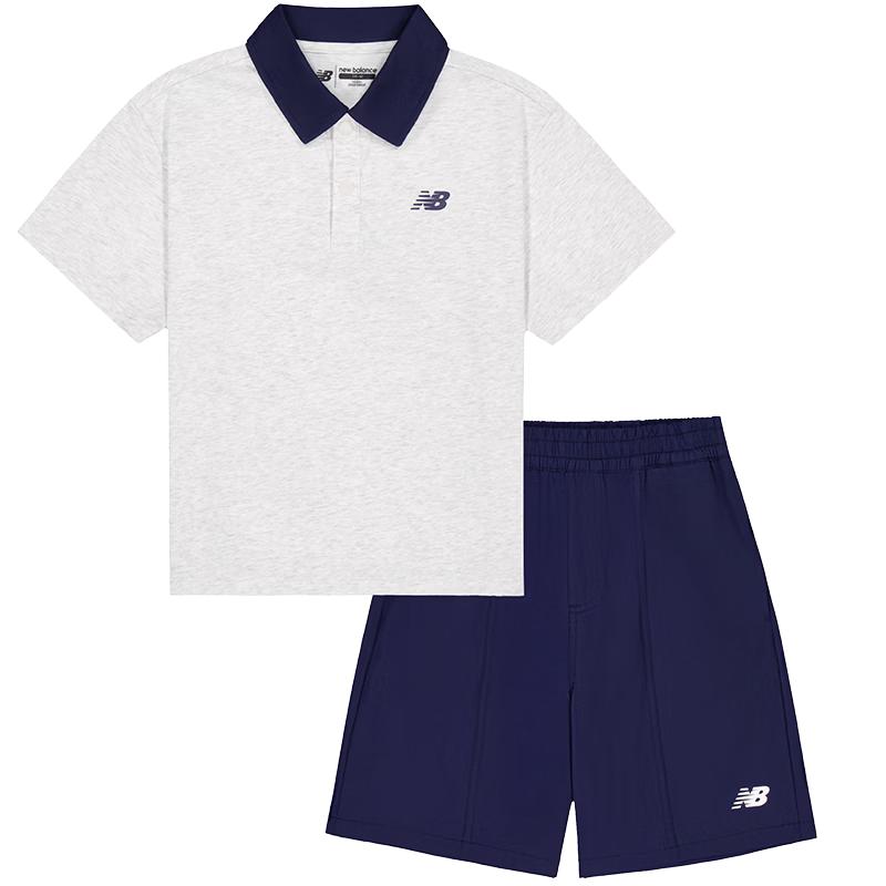 New Balance Kids  Polo T-shirt & Shorts Set 140