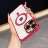 Magnetic Dual Color Electroplated Phone Case for Apple 16e Protective Case for IPhone 15Promax Shell 14p