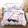 Anime Nyatasha Nyanners Bedding Set For Bedroom Soft Modern Bedspreads Comefortable Kids Duvet Cover Quilt Cover And Pillowcase
