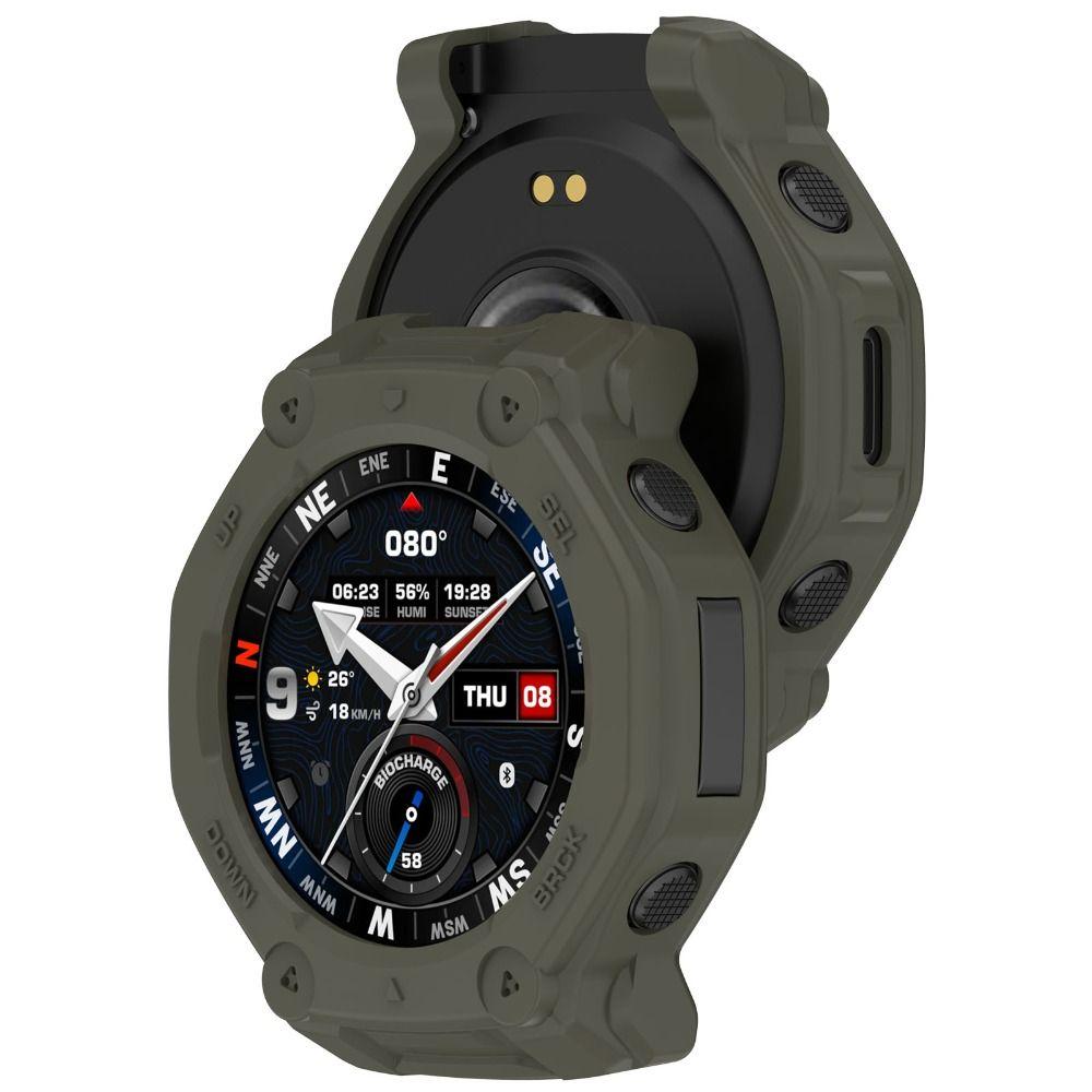 TPU Protective Case Anti-Scratch Edge Shell for Amazfit T-Rex 3 Pro 48MM Smart Watch Accessories