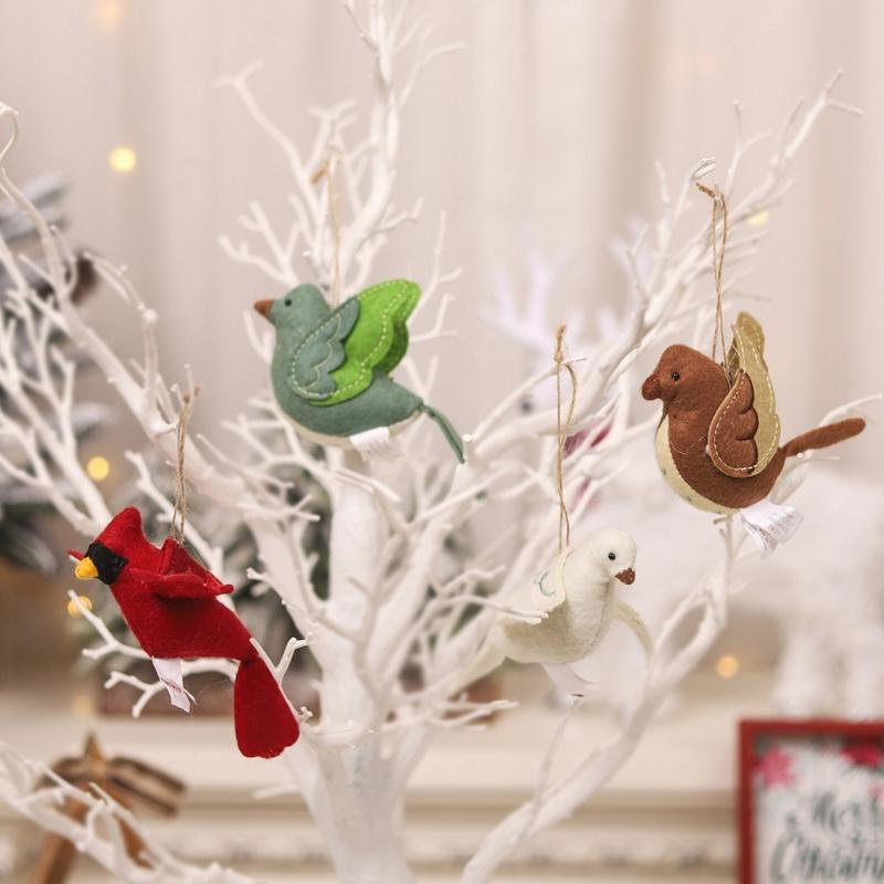 Festival Cartoon Bird Pendant Elegant Christmas Tree Ornament Perfect Decoration for Home, Offices, and Parties