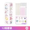 Dental Diamond Tooth Decoration, Tooth Diamond Tool Diy Set, Tooth Sticker, Diamond Love Horse Eye Decoration