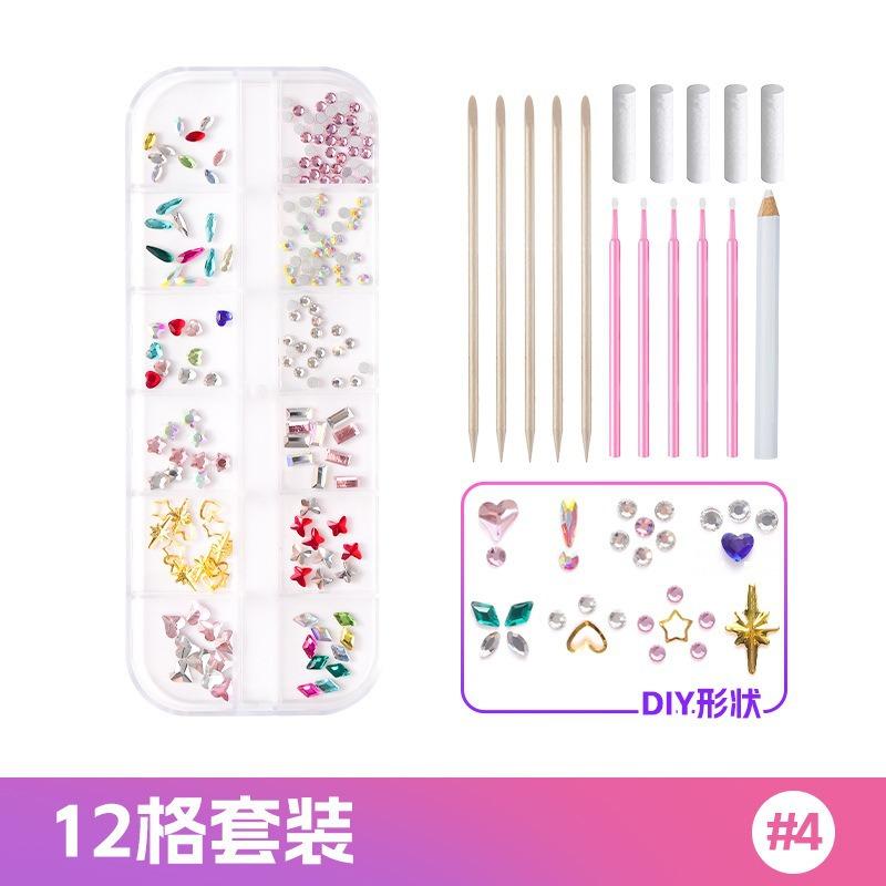 Dental Diamond Tooth Decoration, Tooth Diamond Tool Diy Set, Tooth Sticker, Diamond Love Horse Eye Decoration