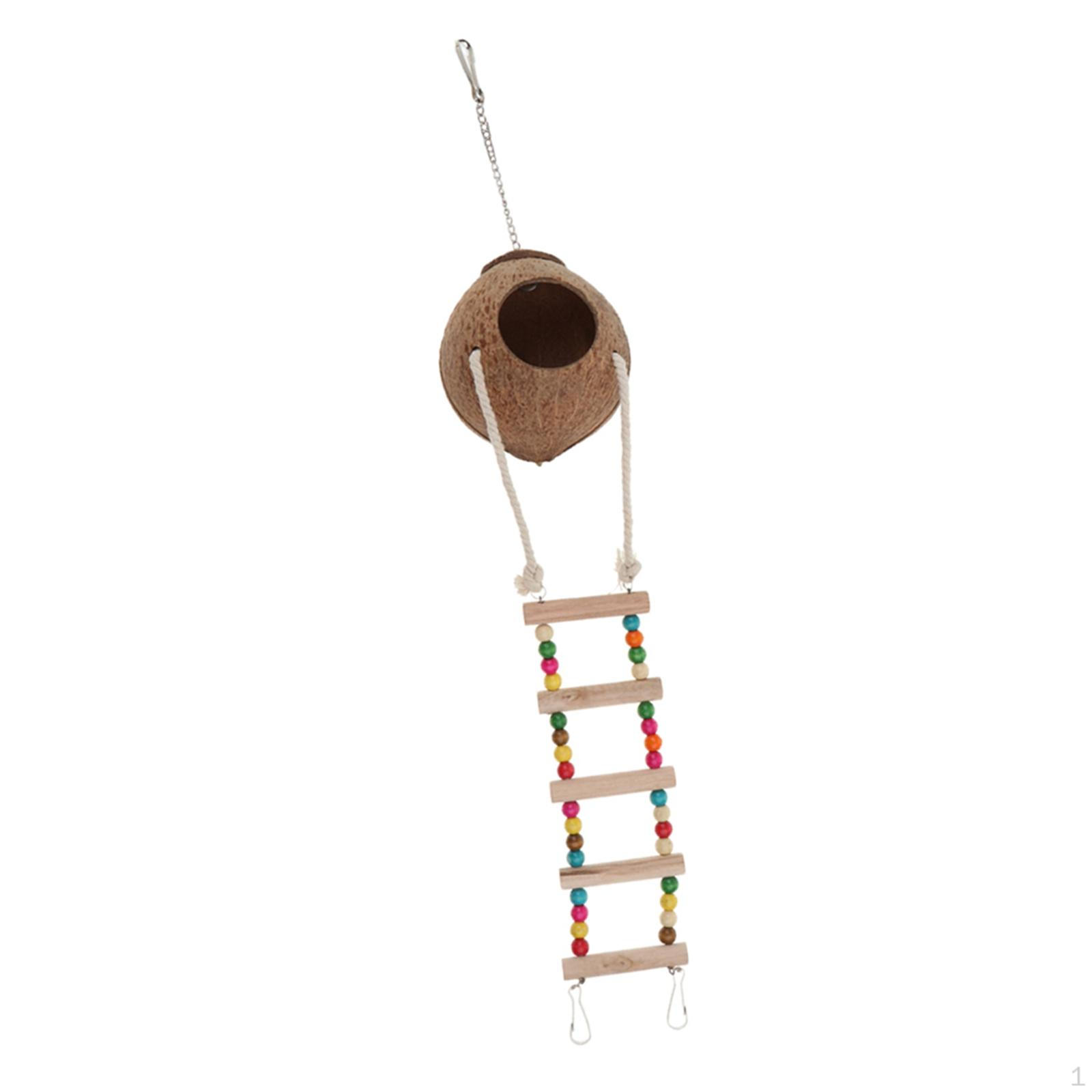 Pet Parrot Toy Coconut #2