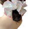 Fashionable Scrunchies for Women Double Layer Large Elastic Hairbands French Hair Scrunchy Bobbles Hair Accessories