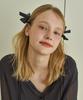 S'Secondo [Set] Mini Side Ribbon Hairpin Set