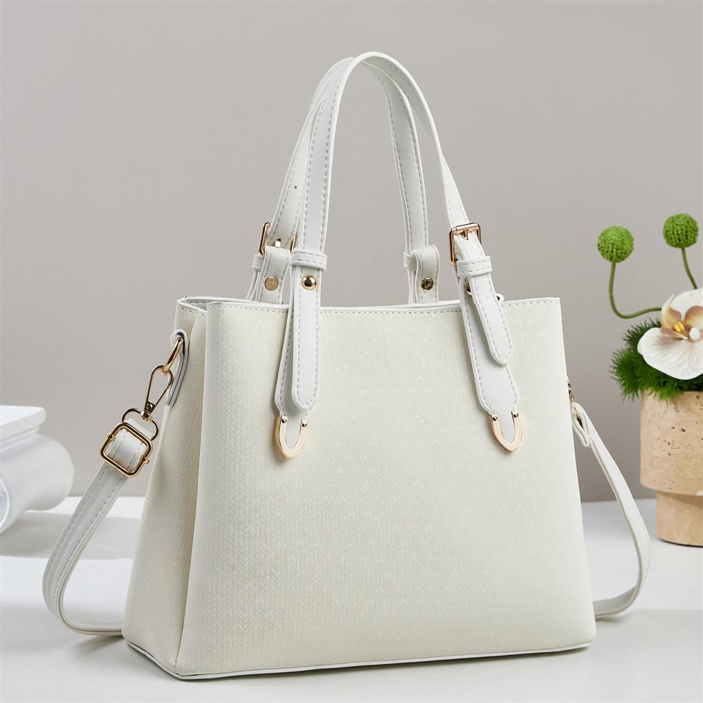 Trendy Simple Pu Crossbody Bag With Inner Pouch For Casual Outings And Travel