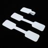 100Pcs Bracelet Jewelry Sticky Necklace Hang Size Ring Sticker Paper Price Labels Display Tags