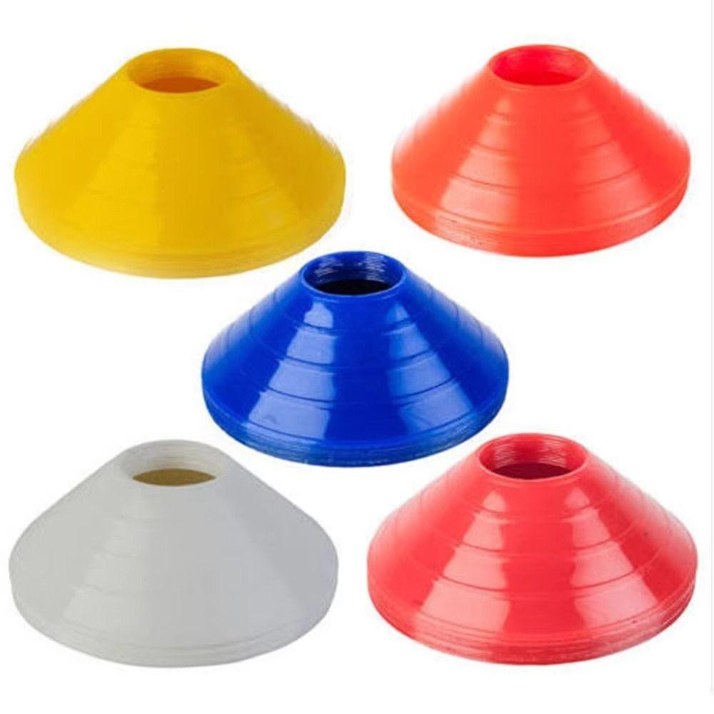 25/50Pcs Flexible Soccer Disc Cone Set Soccer Training Sign Dish  Football Training Equipment