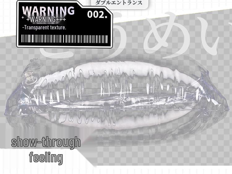 Famous Device Double-Headed Transparent Inflatable Cannon Rack Pillow for Airplane Cup Mold Accessories