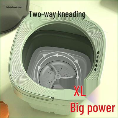 Mini Folding Washer: Compact Automatic Wash & Spin for Underwear and Socks