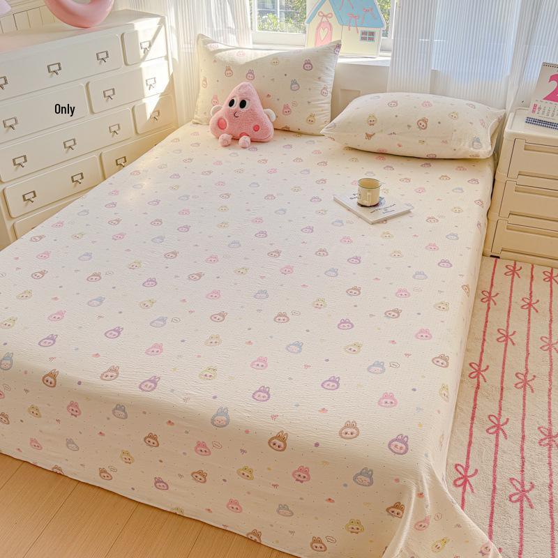 2026 Cloud-Like Double-Layer Gauze Bed Sheet - Skin-Friendly, Comfortable, All-Season Bed Sheet
