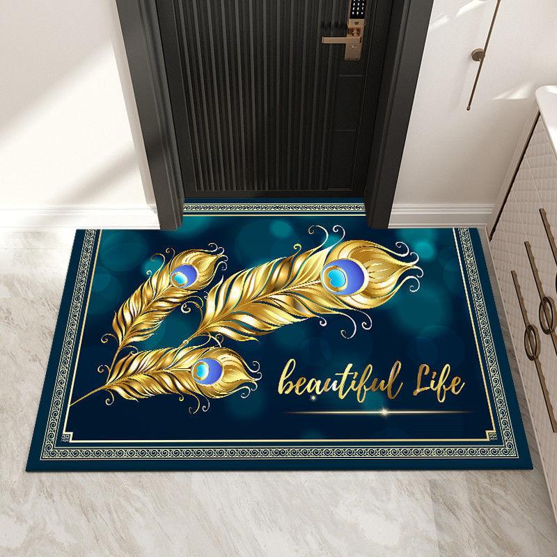 

Входной коврик Противоскользящий коврик для ног Коврик для входа в ванную комнату Коврик для кухни Противоскользящий впитывающий коврик Коврик для лифта отеля 120*200cm