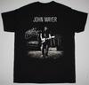 Różowa Gitara John Mayer Solo Tour 2023 Czarna Wszystkie Rozmiary Koszulka UR790