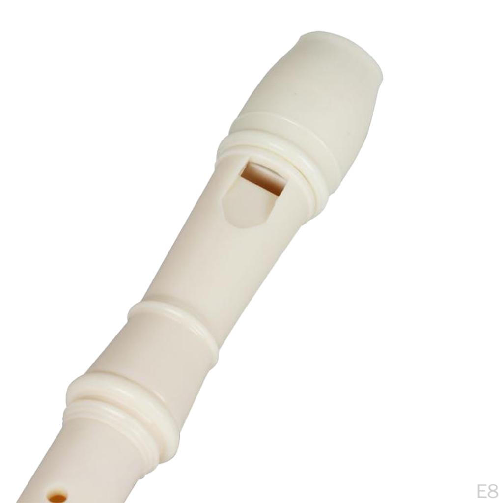 8 Hole Clarinet Children Music Flute with Cleaning Rod for