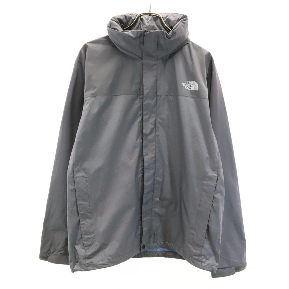 

THE NORTH FACE Hyvent Raintex Jacket M gray Outdoor NP11512 Men s Used