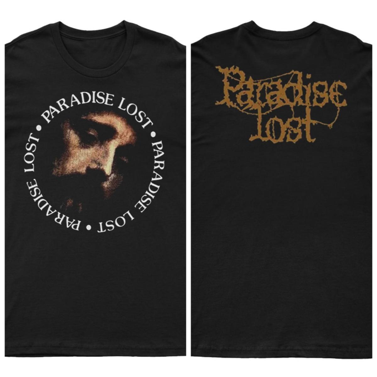 

2025 New PARADISE LOST - GOTHIC Printed Unisex Street Fashion Trend Short Sleeved Pure Cotton Round Neck 4XL