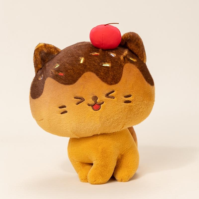 Butter Cat Plush Toys Stuffed Cheese Colour Fruit Flavour Kitten Dolls Toys Pussy Throw Pillow Cushion Home Decor Gift