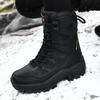 Comfort Beige Outdoor Hiking Boots Couple Men Trekking Shoes Women Big Size Military Tactical Boots For Men Hiking Sheos Snow Bo