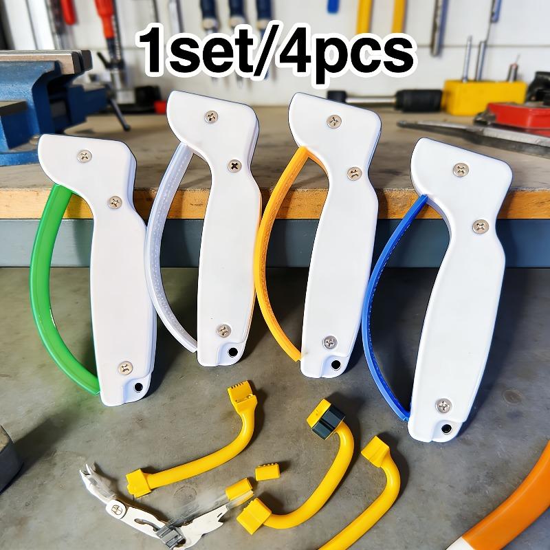 

1 Set/4pcs Advanced Tungsten Steel Knife Sharpener Restore and Repair Pocket Knives Serrated Knives Axes Sabres Sharpening Tools Other