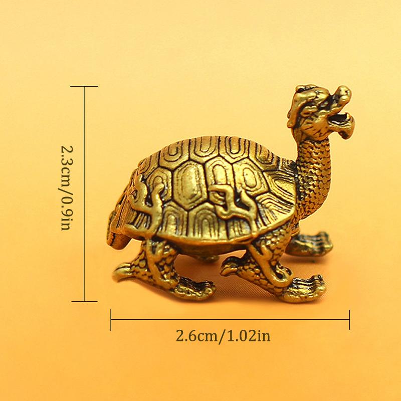 Mascot Turtle, Long-Lived Animal Statue, Office Desk Decoration
