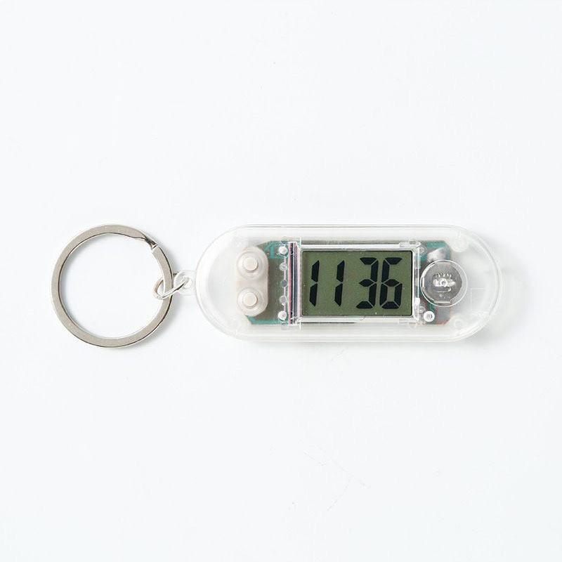 1Pcs Portable Keychain Clock Silent Pocket Watch Pendant Ideal Timepiece for Study or Travel