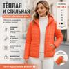 Women's Korean Style Short Slim Cotton Coat with Light Down Insulation - Hooded and Lightweight for Autumn/Winter