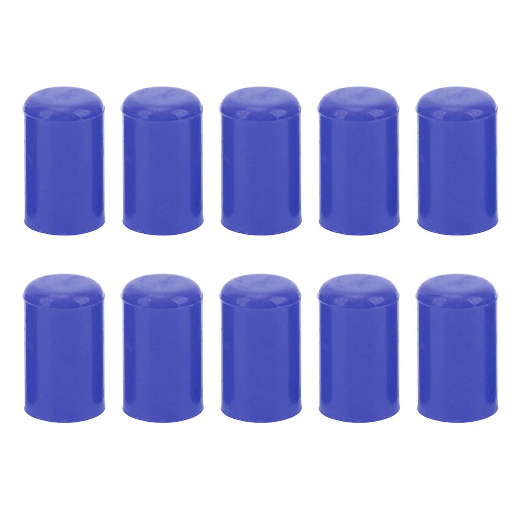 10PCS 12mm Auto Intake Vacuum Hose Cover Silicone Hose Blanking Caps Tubing End Insert Stoppers