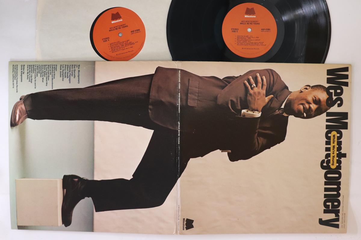 

LP Record WES MONTGOMERY - While We re Young MSP47003 MILESTONE 1973 US Jazz Used
