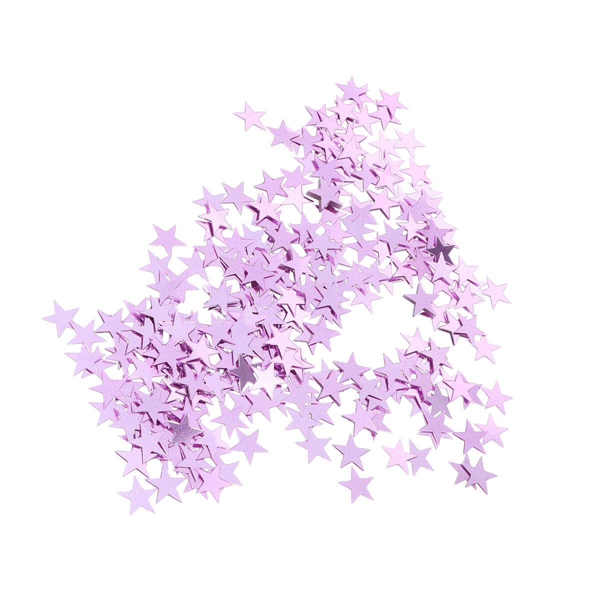 

2000pcs 10Mm Pentagram Confetti Eco-Friendly Shiny Star Sequins For Party Birthday Wedding Festival Decor Blue Silver Table рожевий