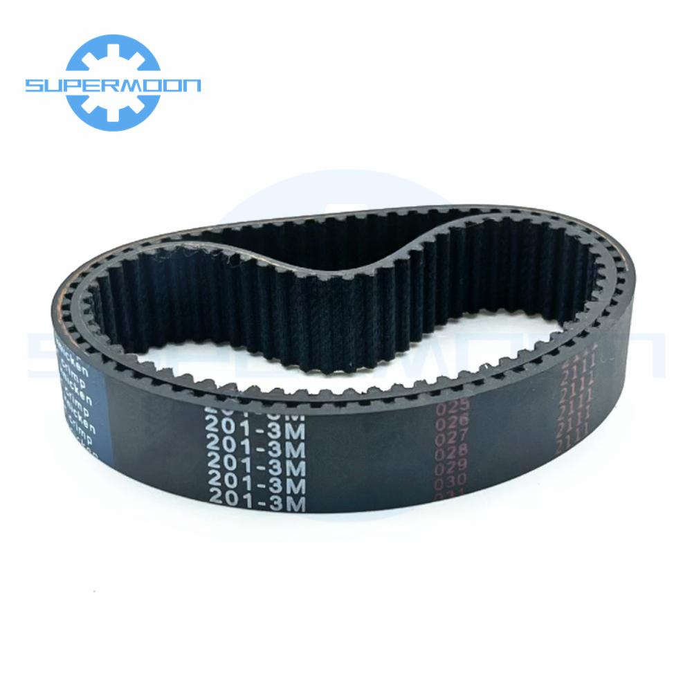 HTD 3M Timing Belt Length 87 90 93 96 99 102 105 108 111 114 117 120 123 126 129 132 135mm Width 6-20mm Closed Loop Toothed Belt