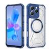 For Infinix Hot 40 Pro CD Magnetic Design HD Clear Back Cover,Rugger Armor Hard Case For Tecno Spark 20 Pro X6836 X6837