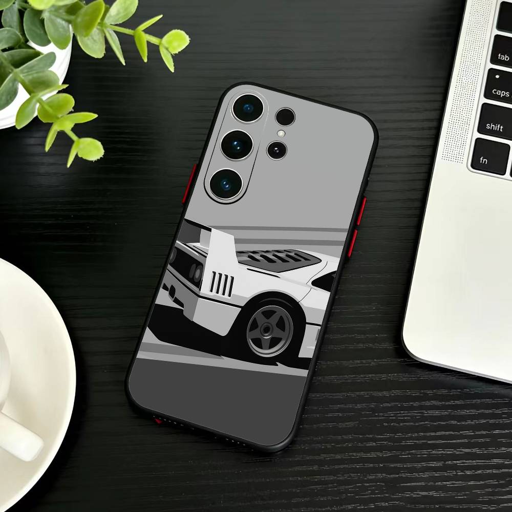 Car Cool sport Phone Case For Samsung S26,S25,S24,S23,S22,S21,S20,Plus,Fe,Lite,Others Black Cover