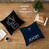 JJoops Logo Maple Design Cushion Cover Happy Autumn Harvest Decor Holiday Decorati Pillow Cover