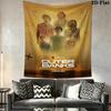 Outer Banks Wall Tapestry Aesthetic Wall Hanging Printed Fabric Blanket Decorative Tapestries for Bedroom Living Room Home Decor