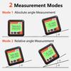 1/2Pcs Digital Angle Gauge Electronic Protractor Inclinometer Level Angle Finder Angle Cube Level Measuring Tool for Woodworking