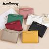 Baellerry Women Fashion Wallets Artificial Leather Bifold Purse Short Card Holder Coin Purse