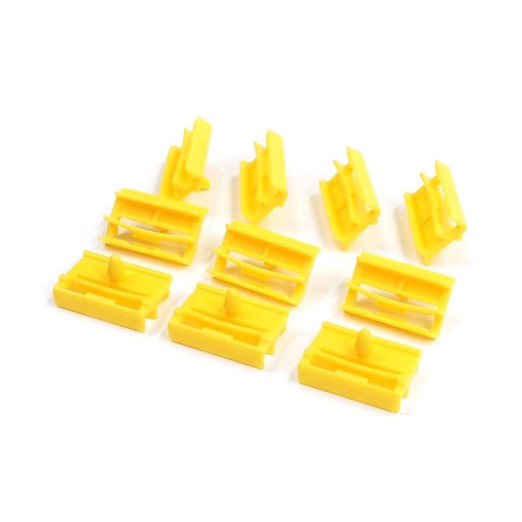 ECF5075 10 Pieces Rocker Panel Moulding Clamp Clips for BMW 3 Series E90 E91 2004-2012 51777166869 