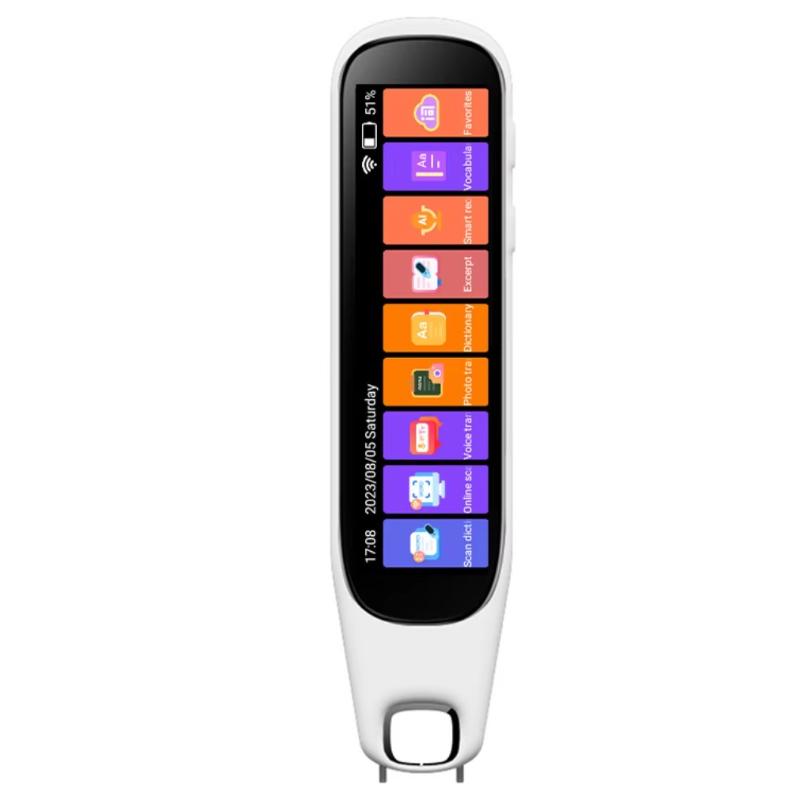 2026 MD21 Voice Translation Pen Real Time Intelligent Text Scanning Point Reading Learning Smart Voice Translator Recording Pen for Students Learners