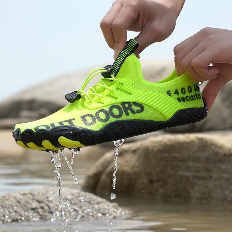 Menn Kvinner Aqua Sko Strand Barfot Vann Sko Hurtigtørkende Svømmesandaler Drenering Oppstrøms Vade Joggesko For Fitness Yoga Dykking Surf Camping Løping