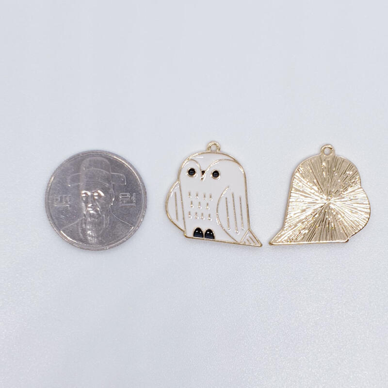 How to make a Harry Potter owl keychain pendant metal keychain